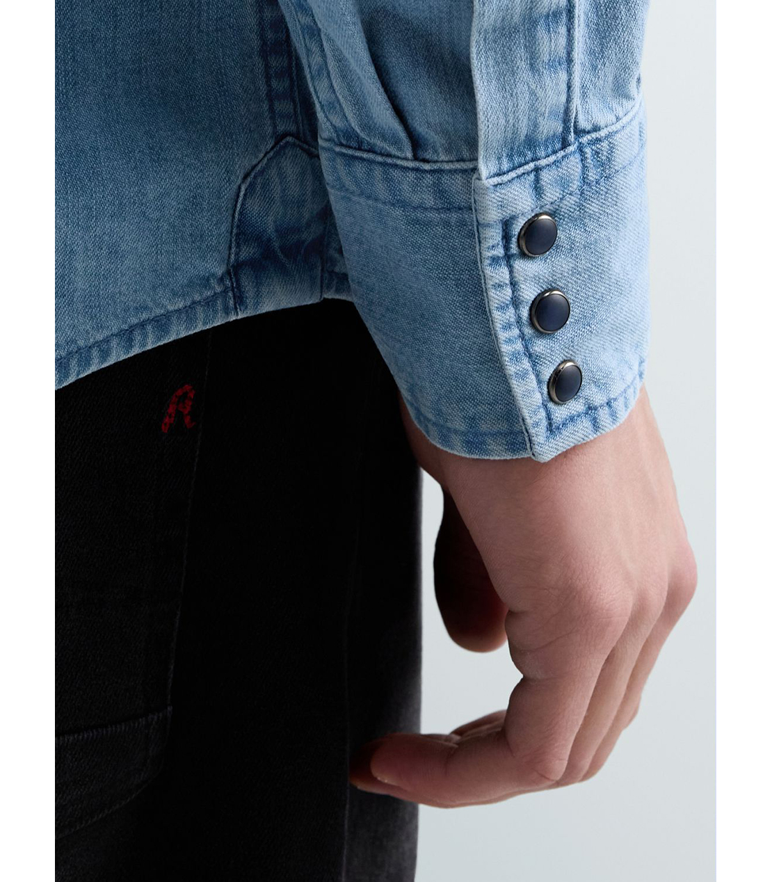 ヴィンテージメイク デニムシャツ 詳細画像 ライトブルー 7